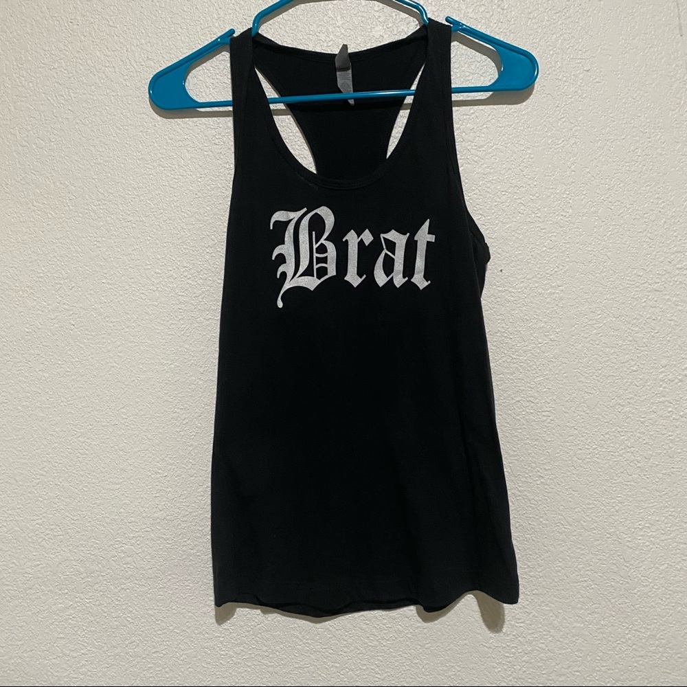 Brat biker chick tank top size small unworn